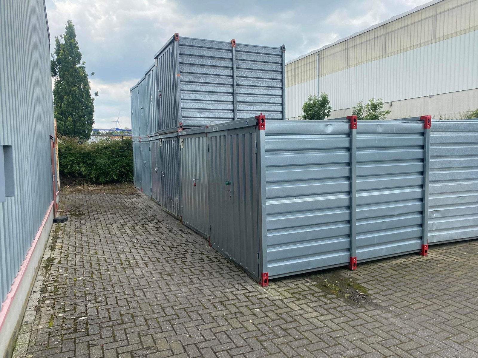 !!!demontabele containers!!!, Ophalen, Zo goed als nieuw, Hout, Containerberging
