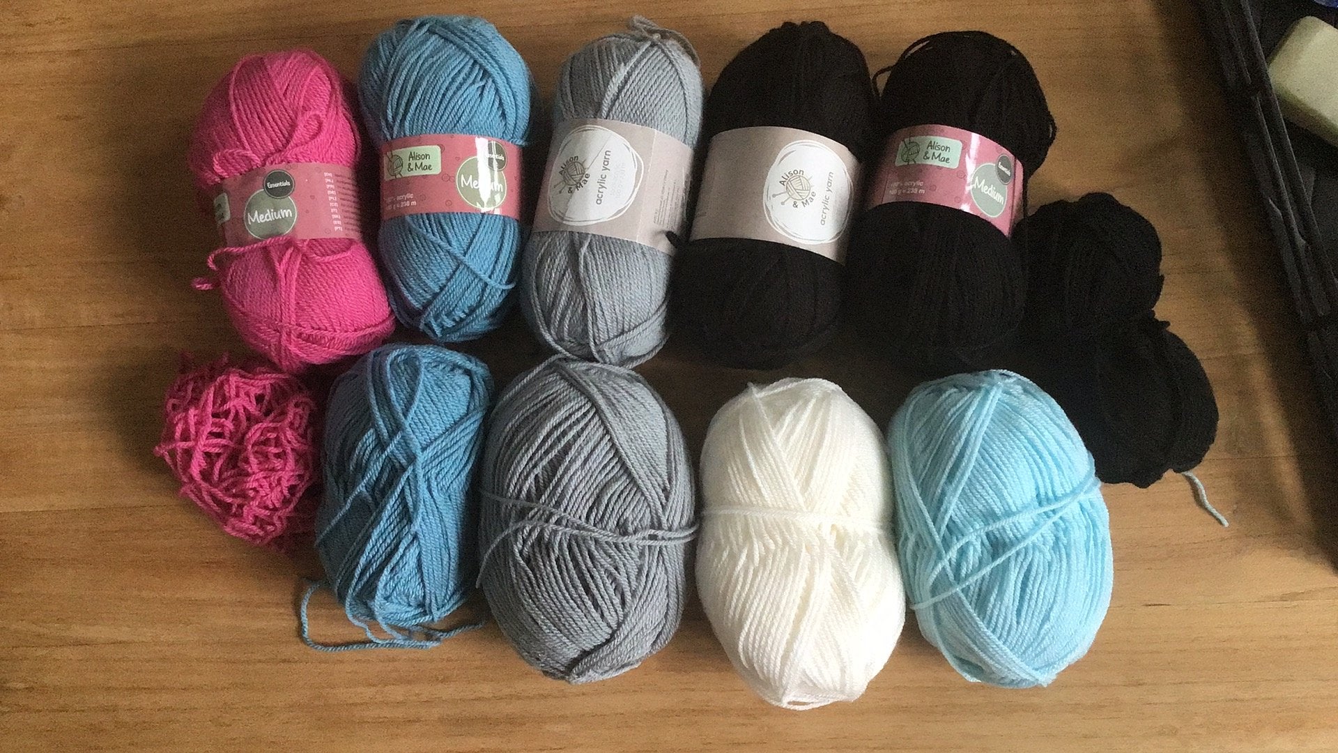 Breigaren action,  verschillende kleuren, 4,75, Hobby en Vrije tijd, Breien en Haken, Verzenden, Nieuw, Breien of Haken, Naald