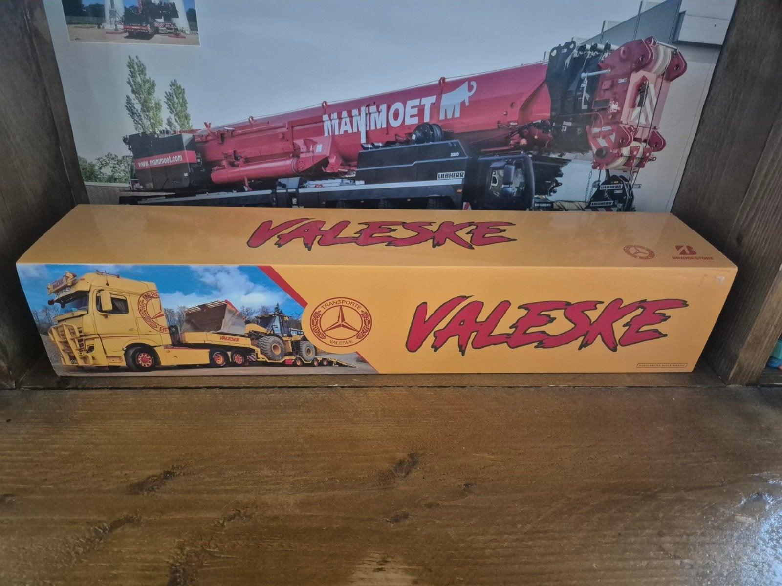 Wsi mercedes  actros valeske zwaartransport:50, Hobby en Vrije tijd, Modelauto's | 1:50, Ophalen of Verzenden, Bus of Vrachtwagen