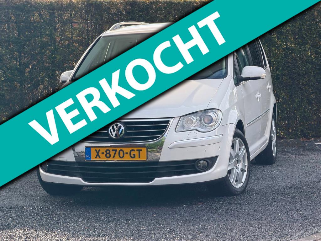 Volkswagen Touran 1.4 TSI Highlin | 7 PERS | CRUISE | STOELV, Gebruikt, 4 cilinders, Automatische klimaatregeling, Wit