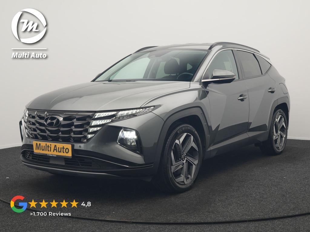 Hyundai Tucson 1.6 T-GDI Comfort 4WD PHEV 265pk Dealer O.H., Automaat, 1350 kg, Stof, Gebruikt
