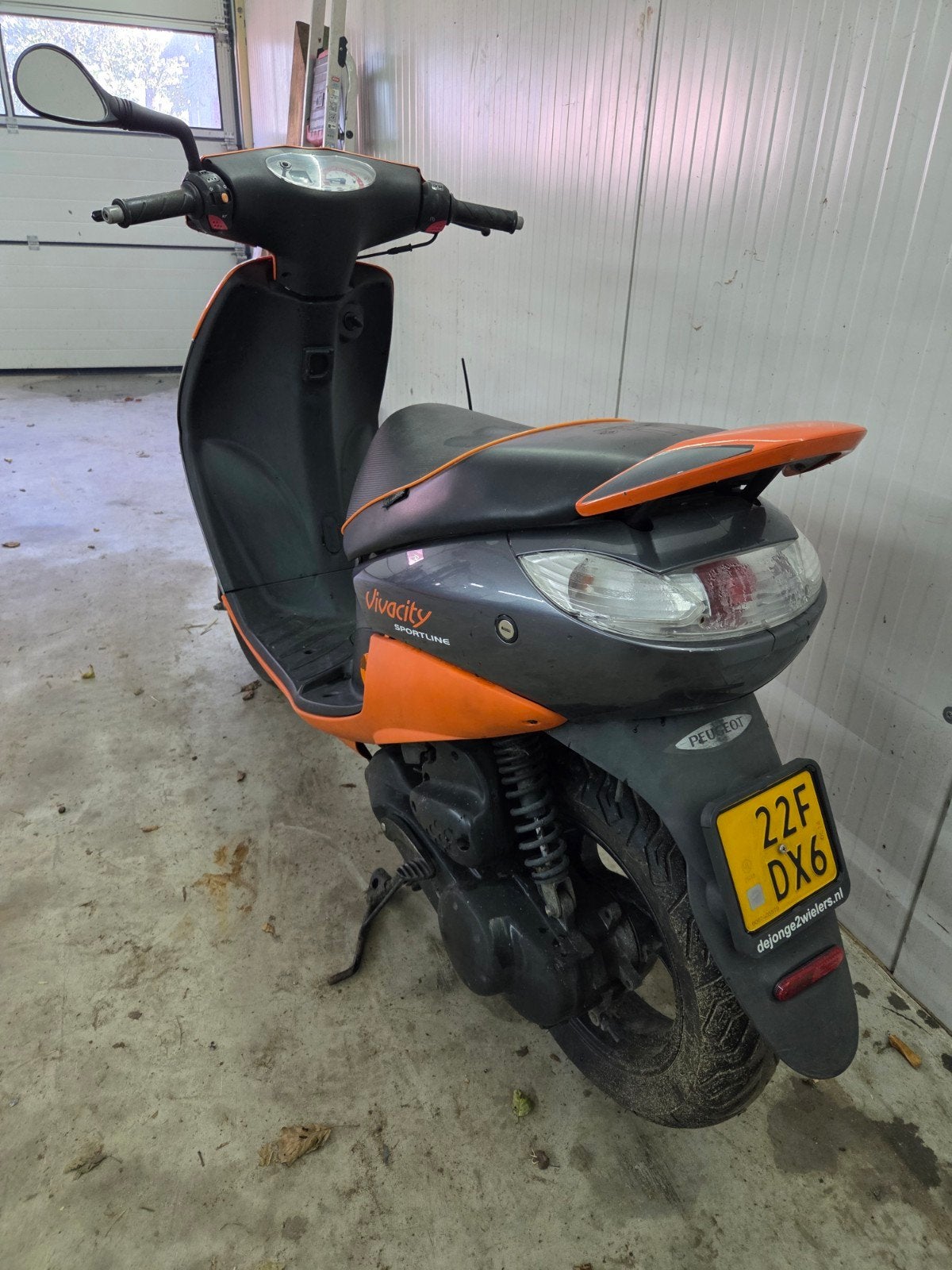 Peugeot Vivacity Sportline Scooter, Ophalen, Gebruikt, Maximaal 45 km/u, Benzine