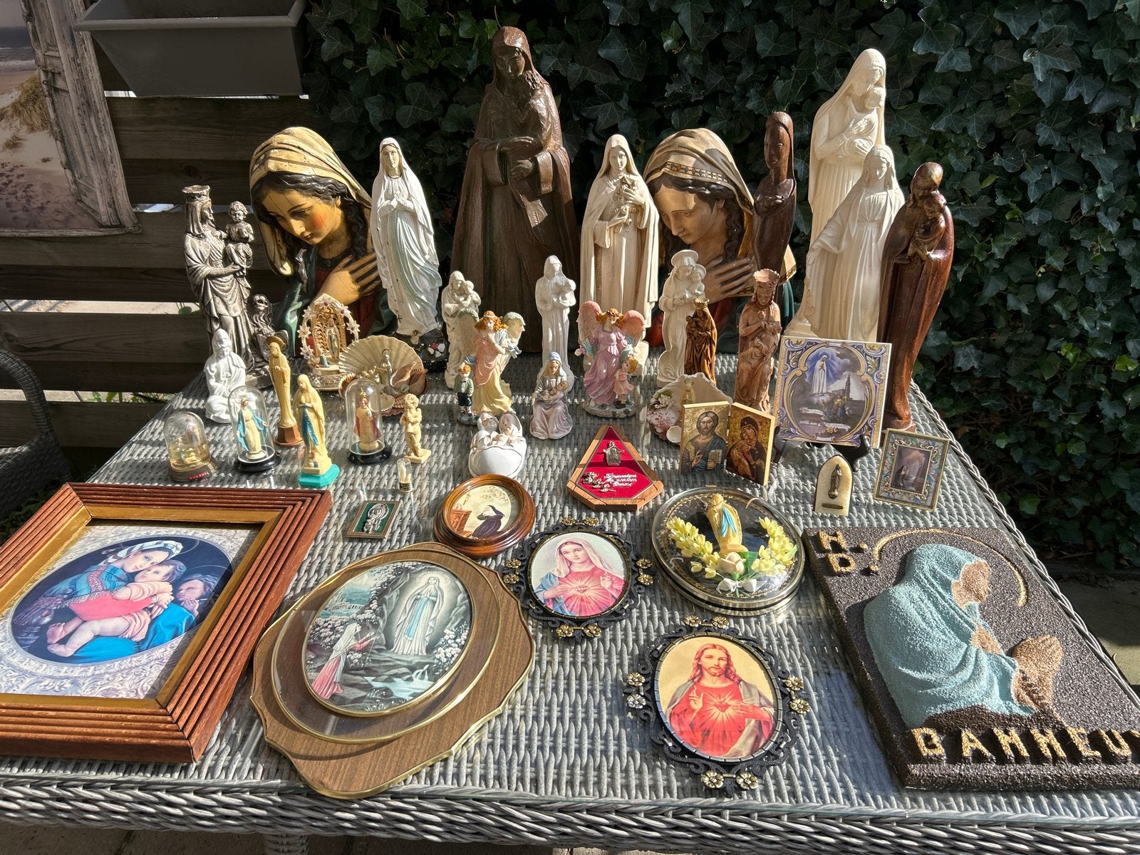Diverse Religieuze Beelden en Decoratie Collectie, Antiek en Kunst, Ophalen