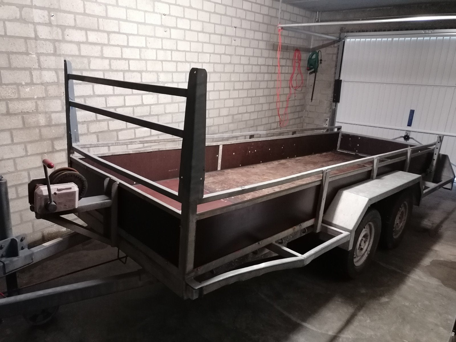 Mooie sterke Bakwagen

Bakmaat 4 meter lang x 130 cm breed, Ophalen of Verzenden
