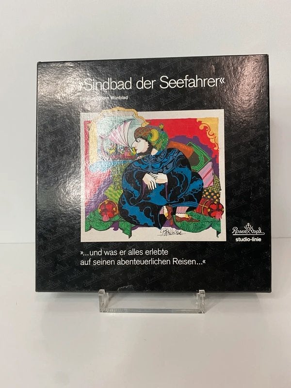 Rosenthal “Sindbad der Seefahrer” sierbord, Gebruikt, Oosters, Meerkleurig, Steen/keramiek