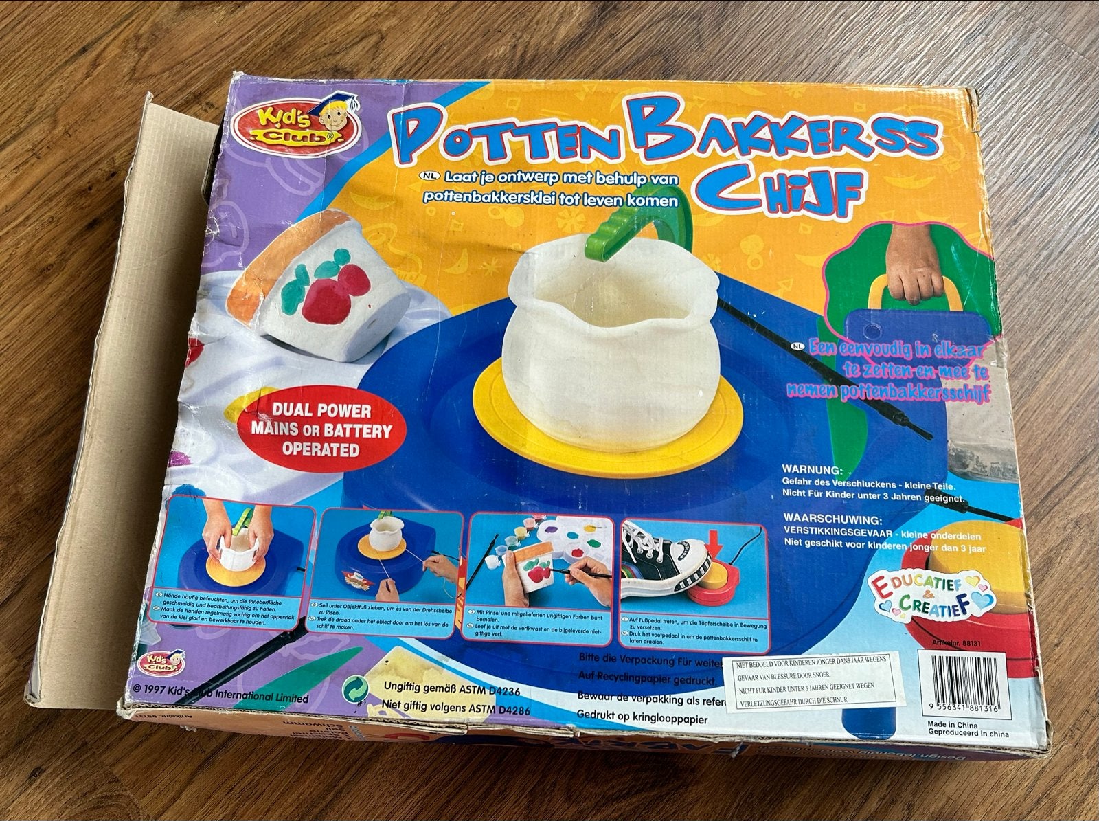 Kids Club Pottenbakkers Chef - Creatief Speelgoed, Ophalen of Verzenden, Gebruikt