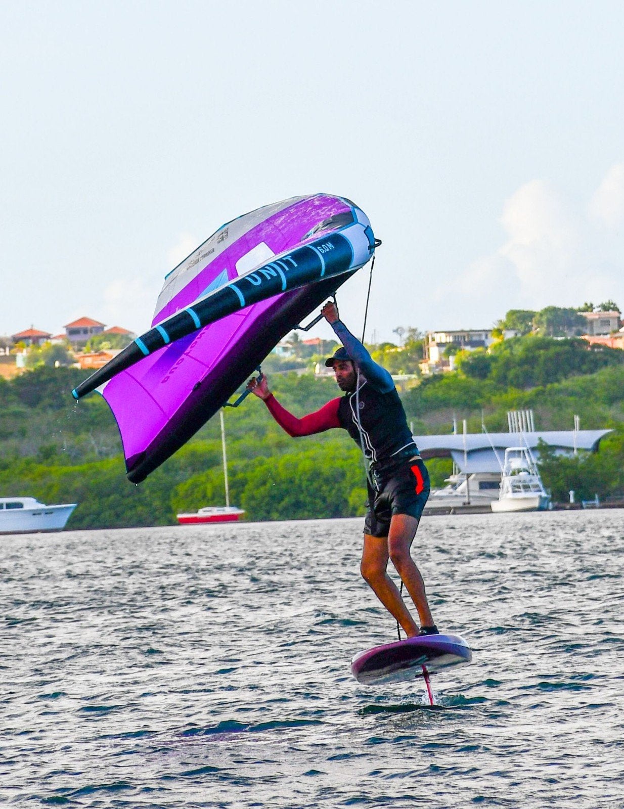 Wingfoil set: Fanatic Skywing 5'8 125L & Axis SES 1080 foil, Ophalen, Gebruikt