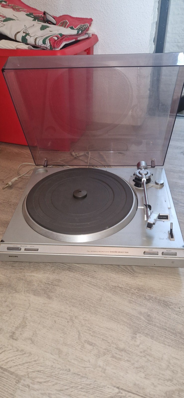 Philips F7222 Volautomatische Platenspeler, Ophalen, Philips, Gebruikt, Automatisch