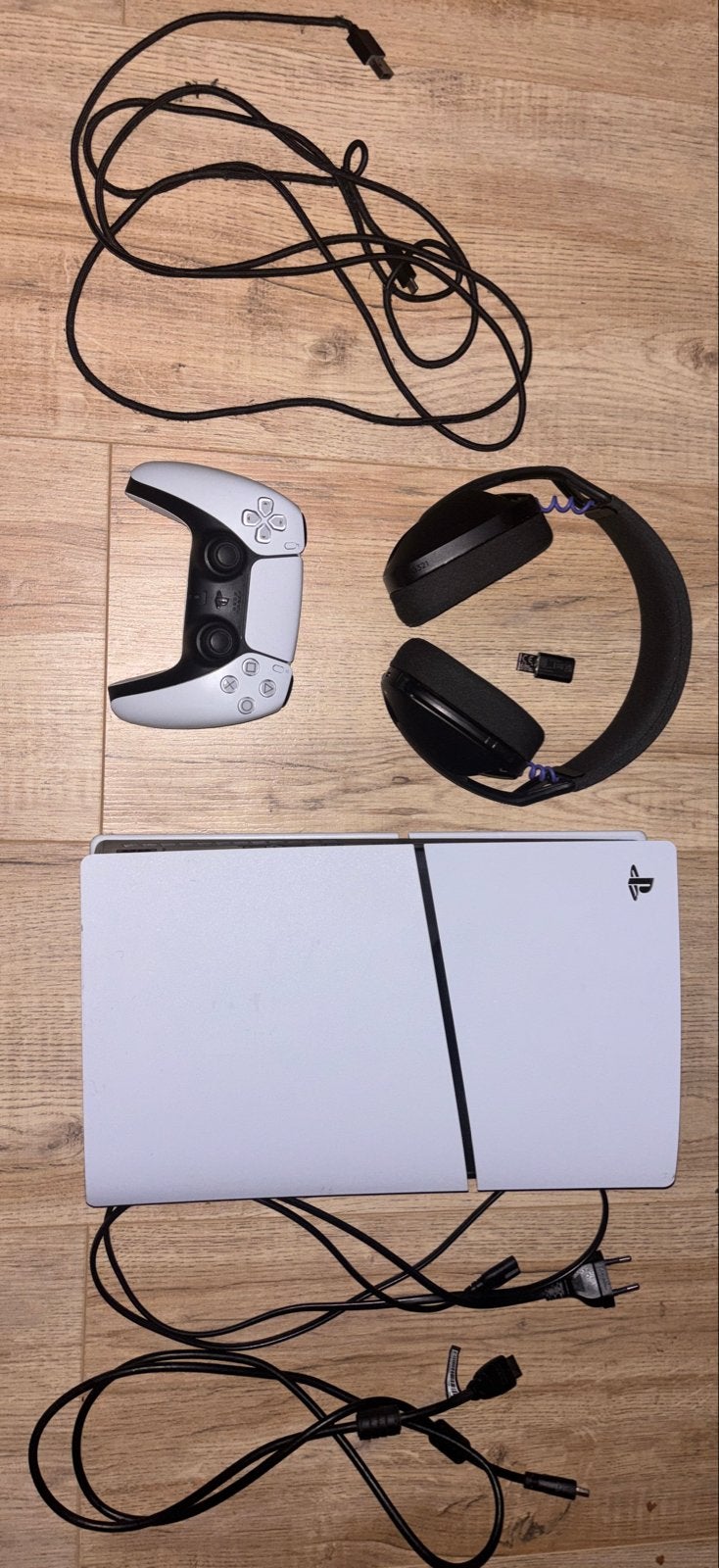 Playstation 5 Slim Digital 1TB met headset en controller, Spelcomputers en Games, Ophalen, Zo goed als nieuw