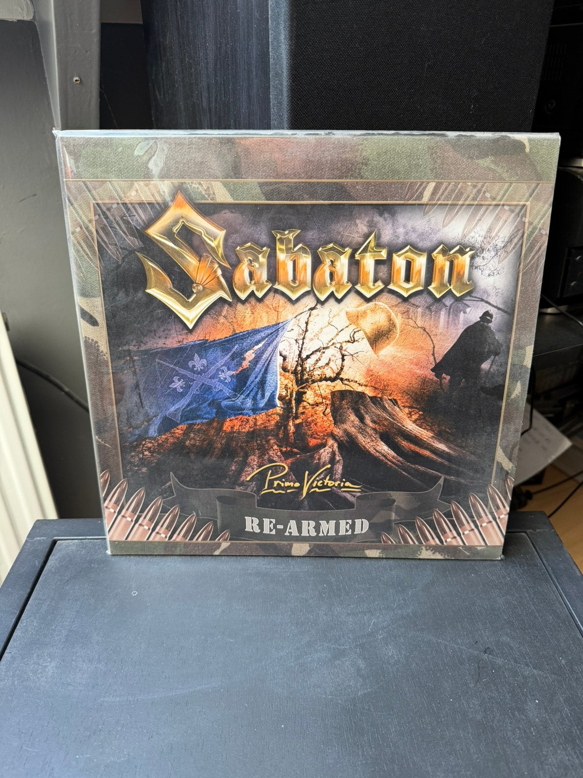 Sabaton - primo victoria re-armed bi-coloured vinyl dual LP, Ophalen of Verzenden, Zo goed als nieuw