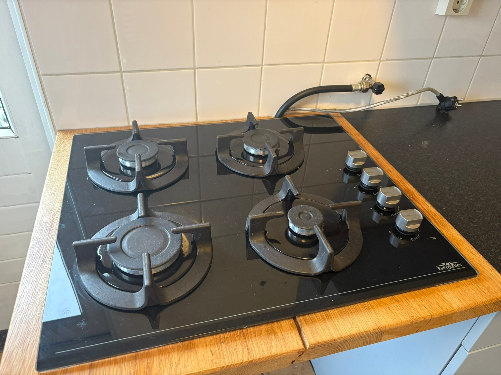 Gasfornuis 4-pits, Witgoed en Apparatuur, Ophalen, Gebruikt