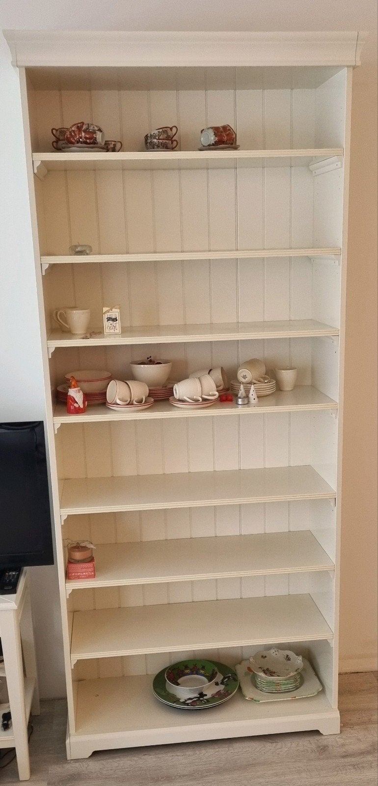 IKEA LIATORP Vitrinekast , zonder inhoud, Ophalen, Met deur(en), 50 tot 100 cm, Zo goed als nieuw