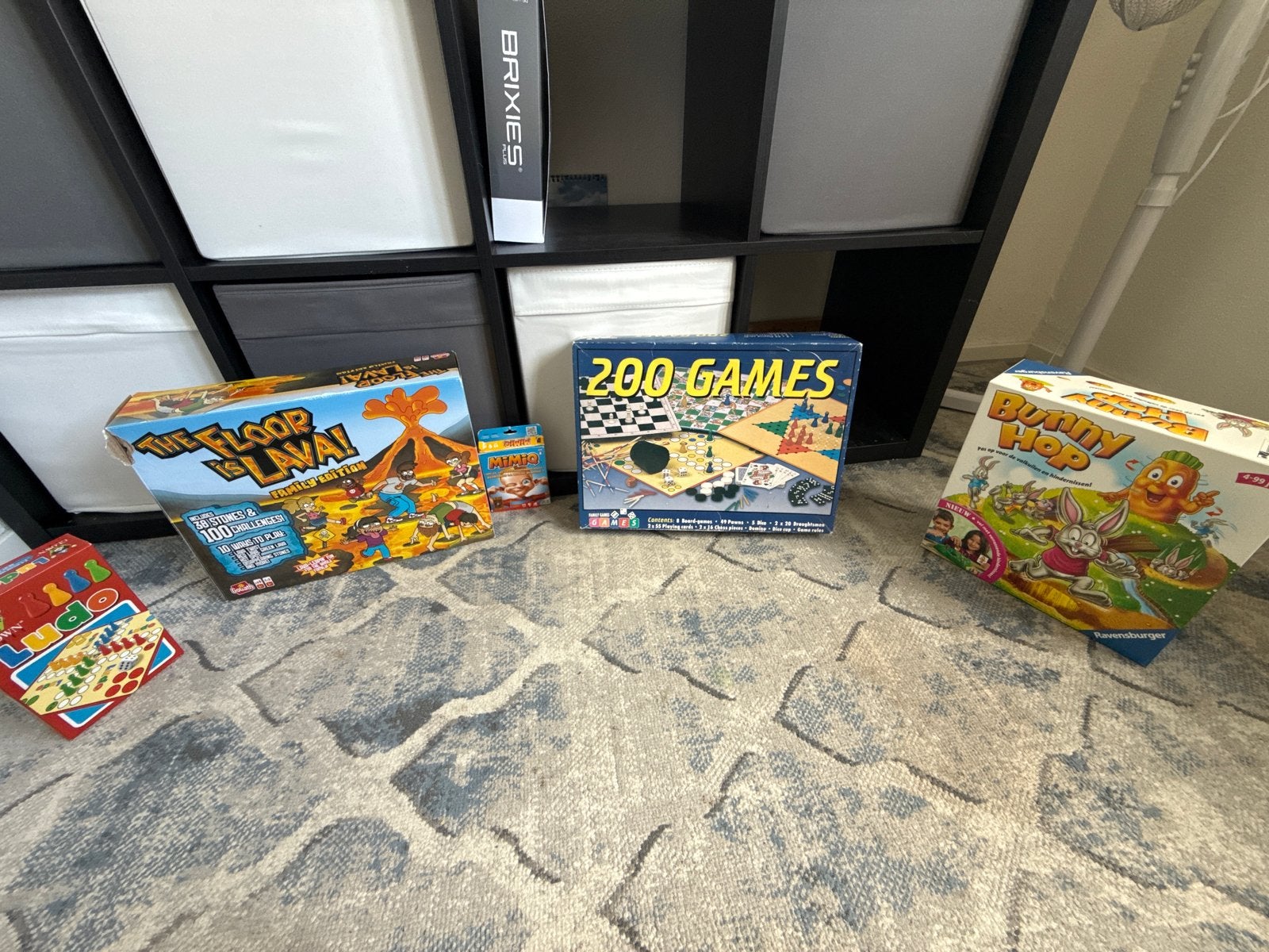 Diverse bordspellen: The Floor is Lava, 200 Games, Bunny Hop, Een of twee spelers, Ophalen of Verzenden, Gebruikt