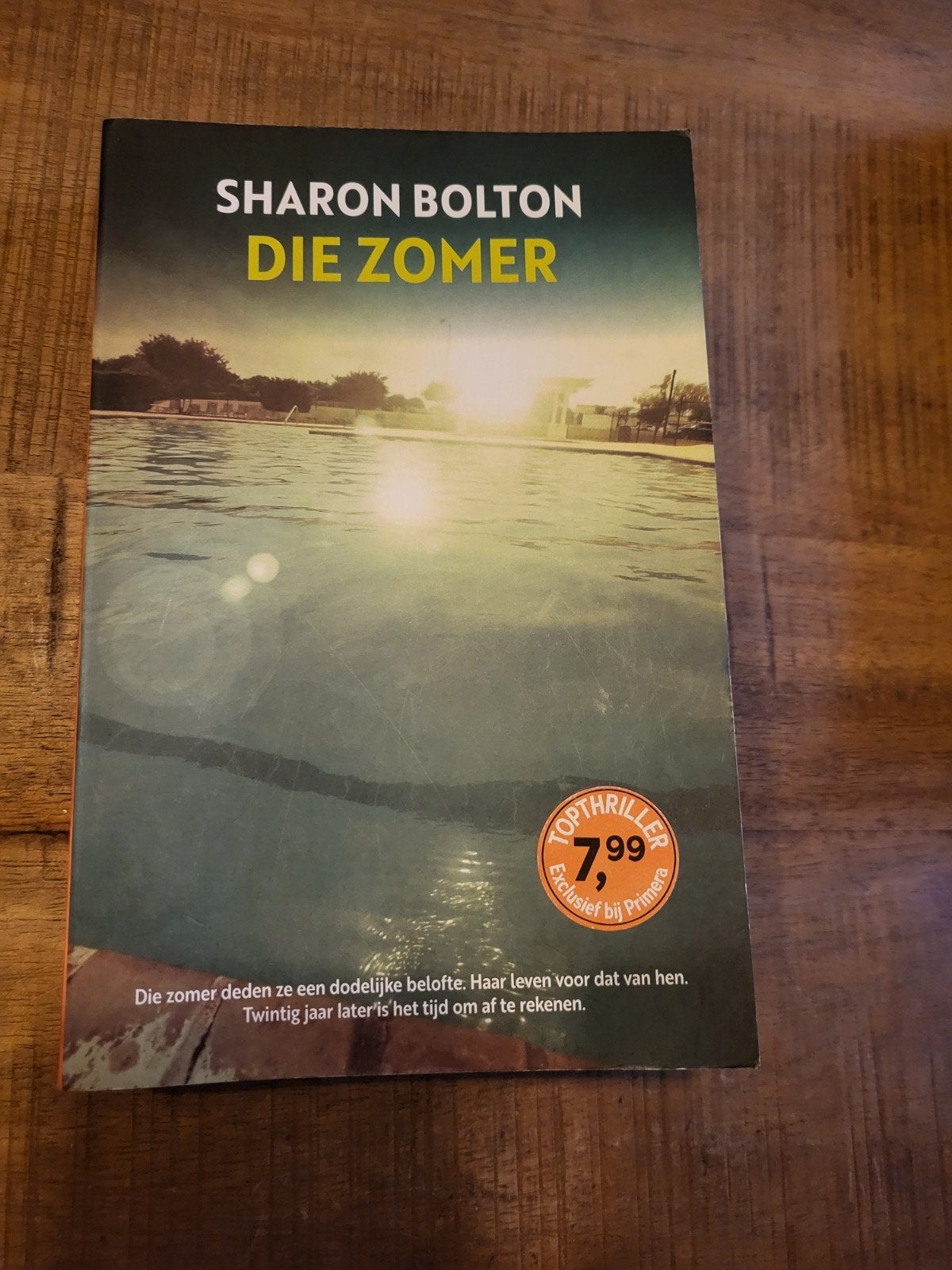 Die Zomer - Sharon Bolton, Ophalen of Verzenden, Zo goed als nieuw, Europa