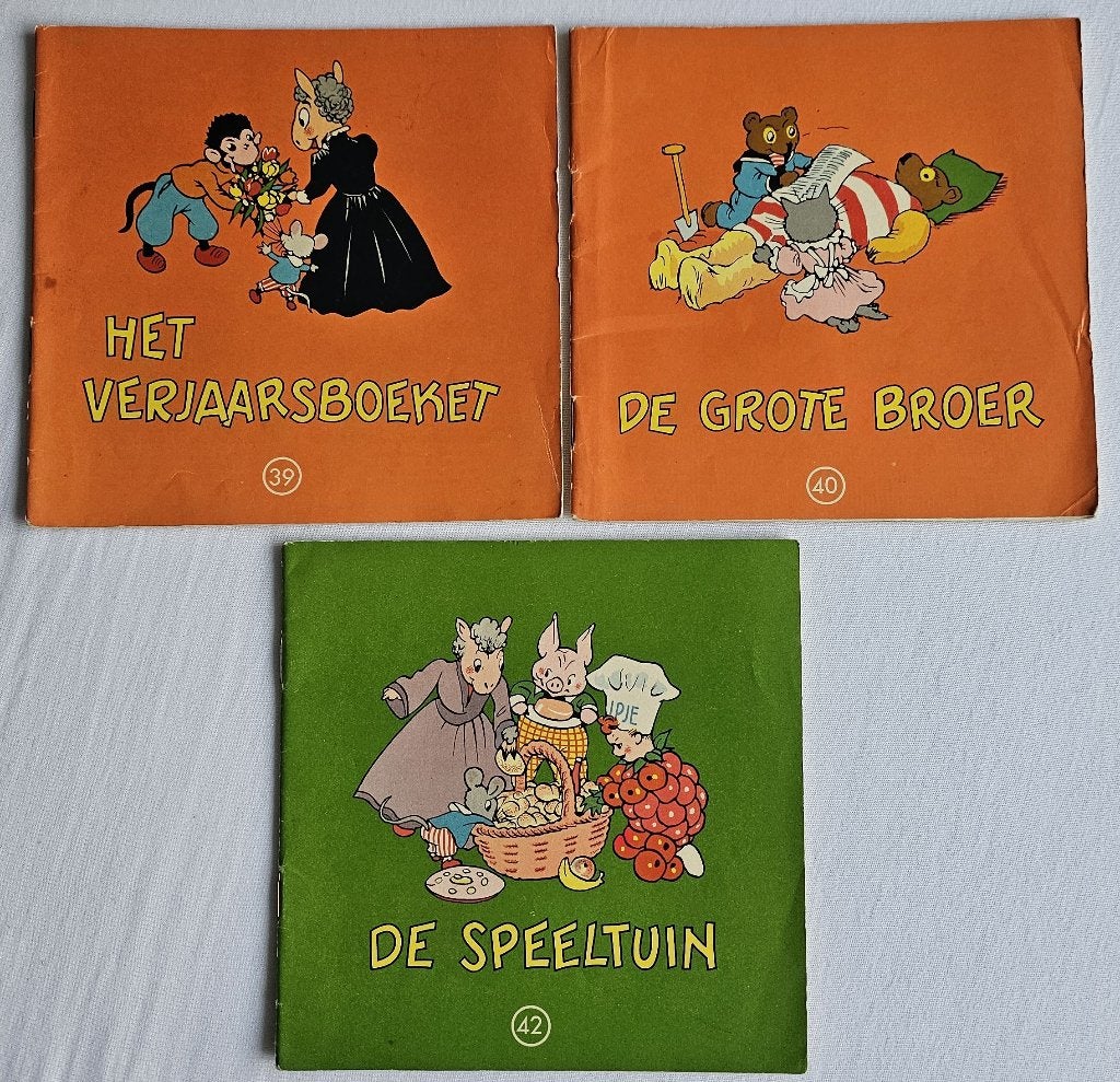 3 Boekjes Strip Flipje van Tiel, Ophalen of Verzenden, Meerdere stripboeken, Onbekend, Gelezen