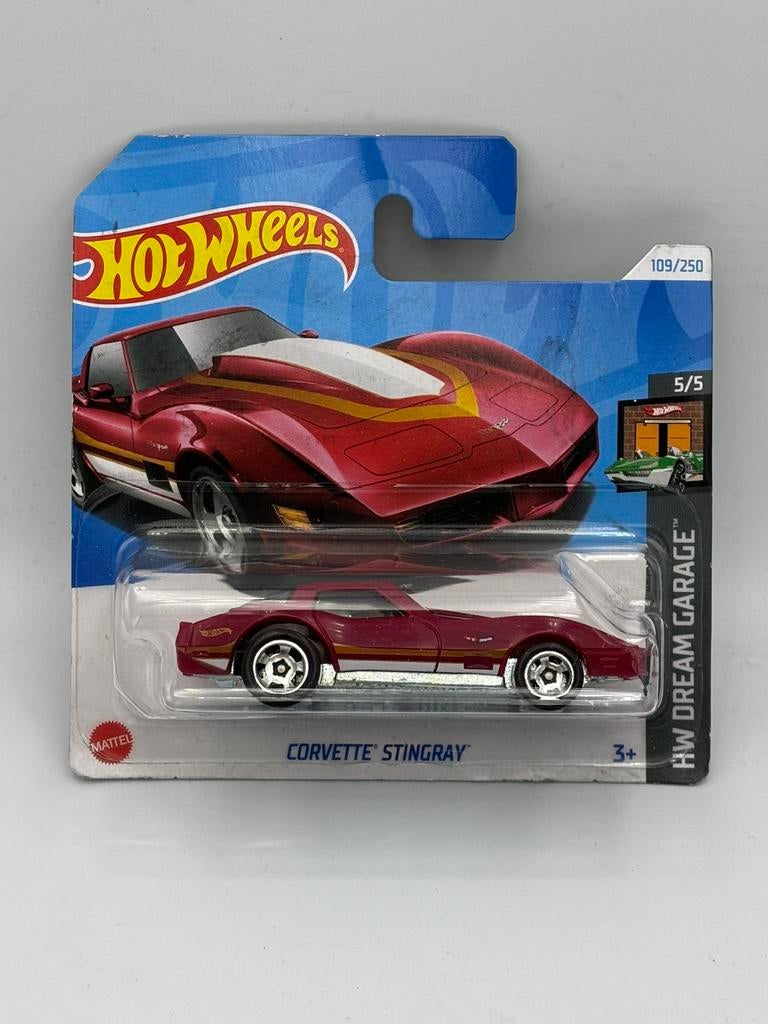 Hot Wheels Corvette Stingray, Ophalen of Verzenden, Zo goed als nieuw