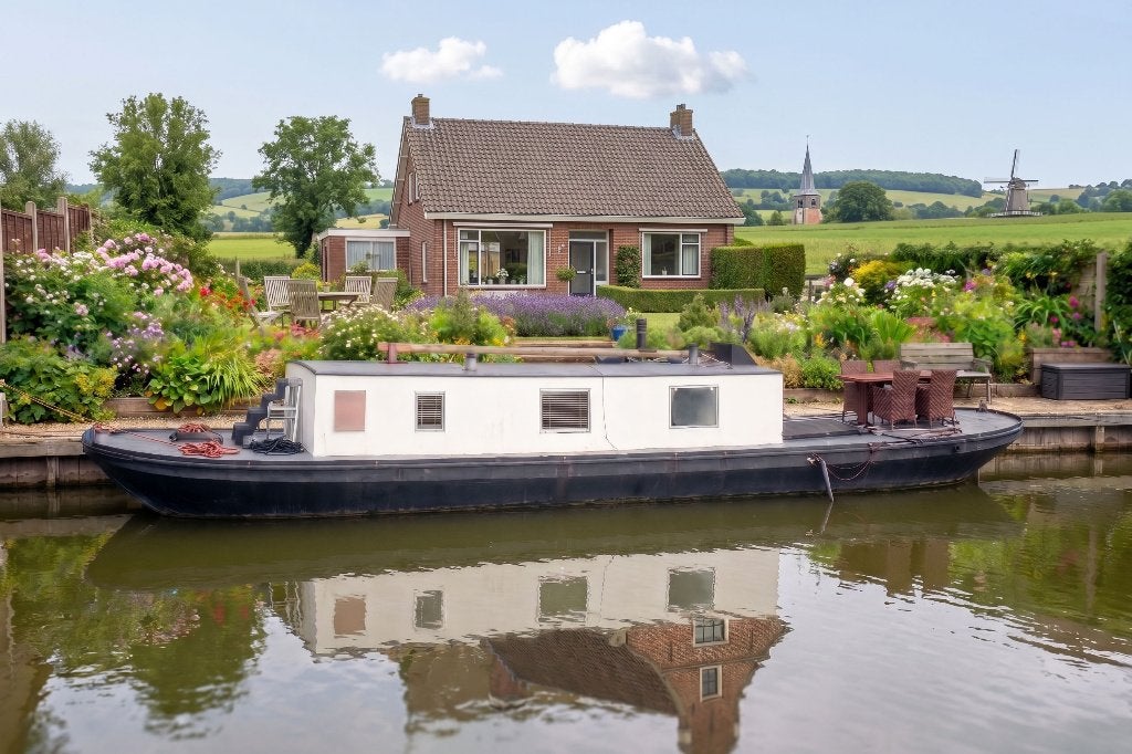 Wonen op water - comfortabele houseboat 14m, Huizen en Kamers, Overige soorten, 17 m², Noord-Holland, Verkoop zonder makelaar