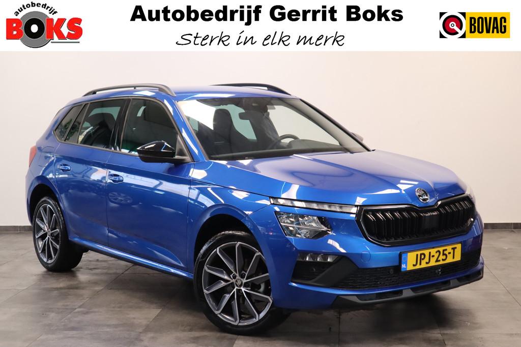 Skoda Kamiq 1.5 TSI ACT Sport Business Full-led CruiseContro, Stof, 150 pk, Blauw, Bedrijf