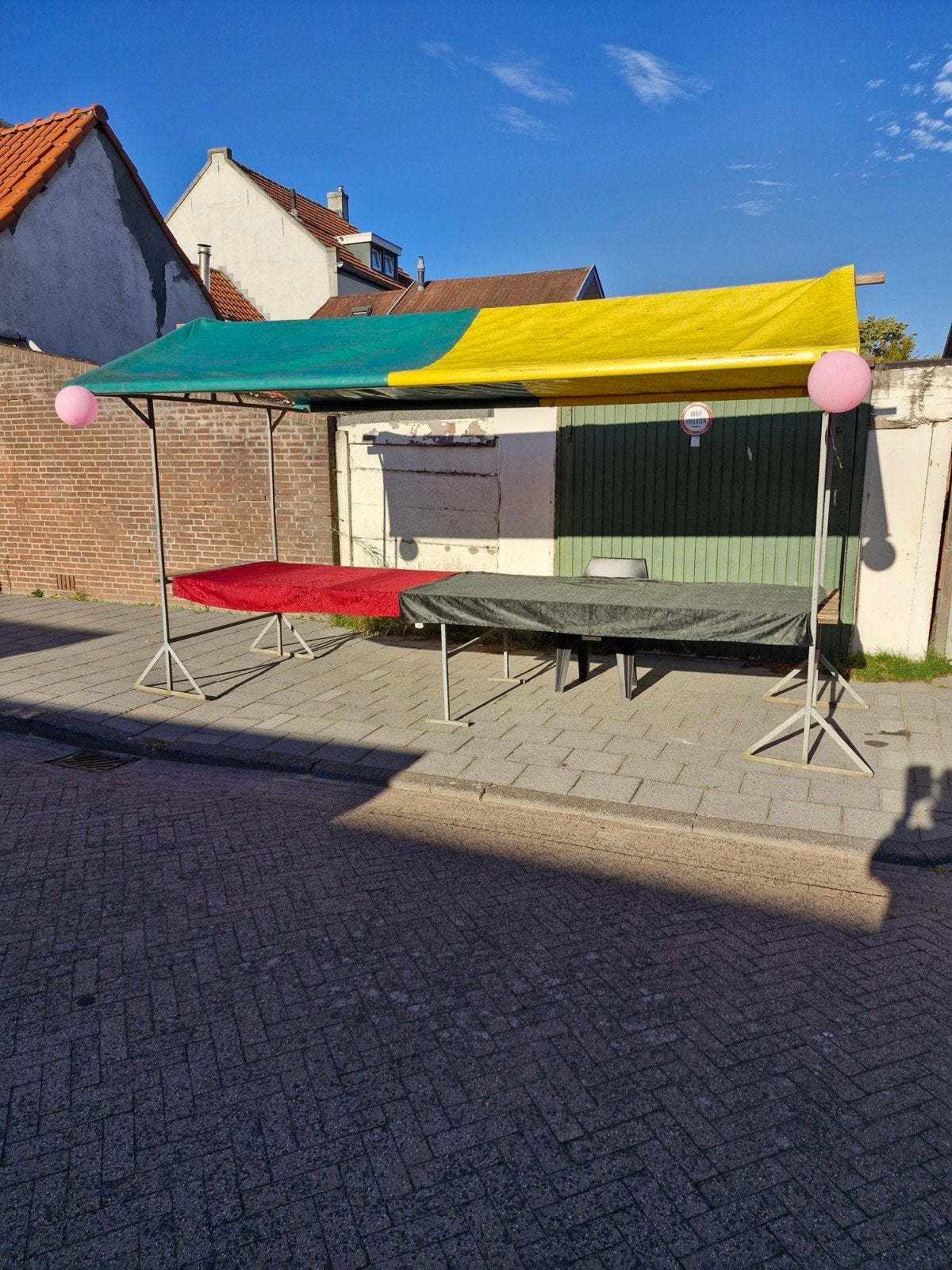Marktkraam / Feestkraam 4 meter breed, Ophalen, Gebruikt, Overige typen, Overige