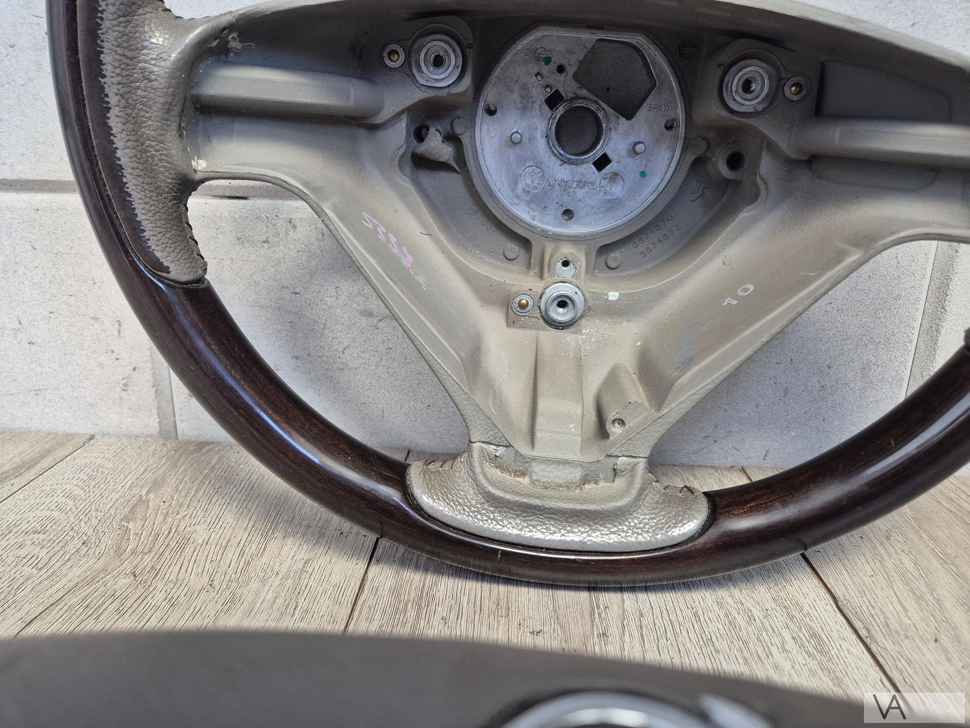 Stuur hout voor Volvo XC90 2002 - 2013 met airbag €100, Gebruikt, -, -, Ophalen of Verzenden
