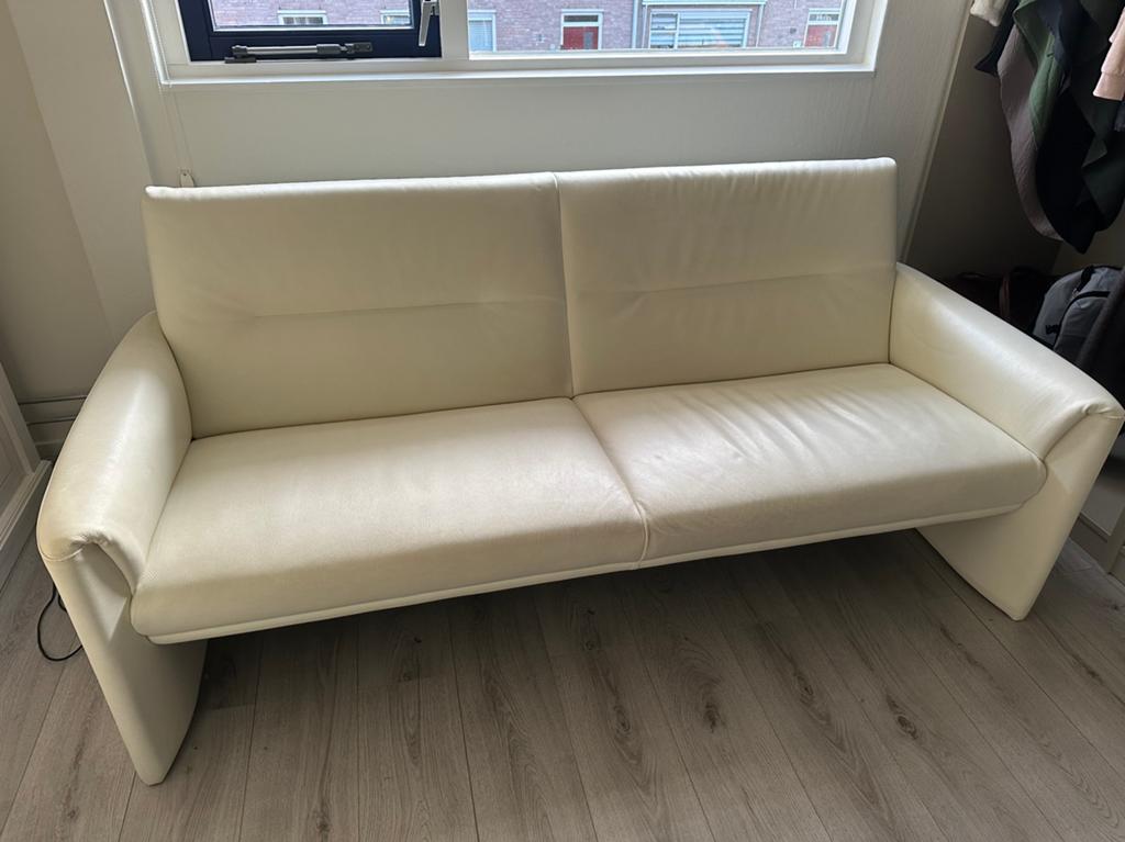 Leolux Boavista designer - vintage bank, Huis en Inrichting, Banken | Bankstellen, Ophalen, Zo goed als nieuw, 75 tot 100 cm, Leer