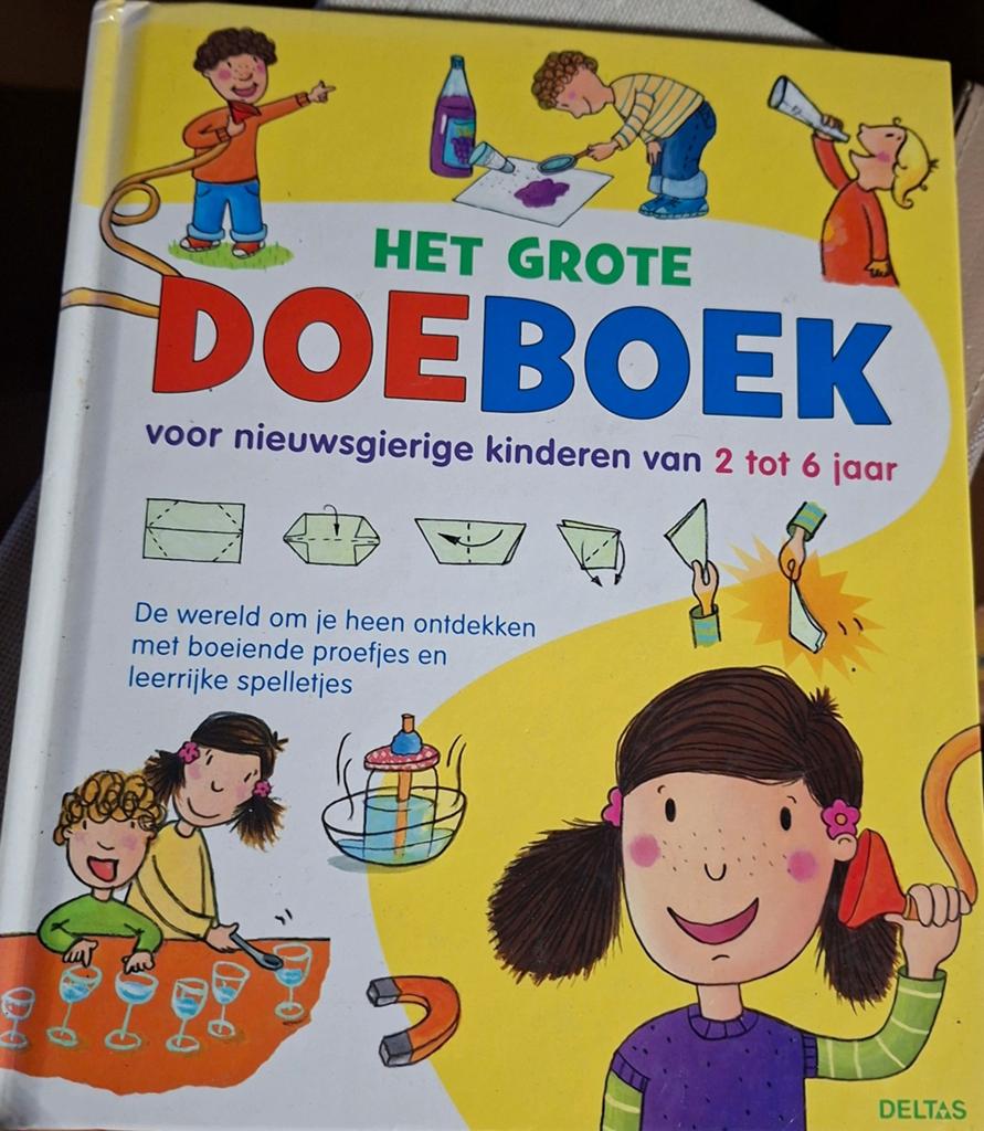 Het Grote DOEBOEK voor nieuwsgierige kinderen, 2-6 jaar., Ophalen of Verzenden