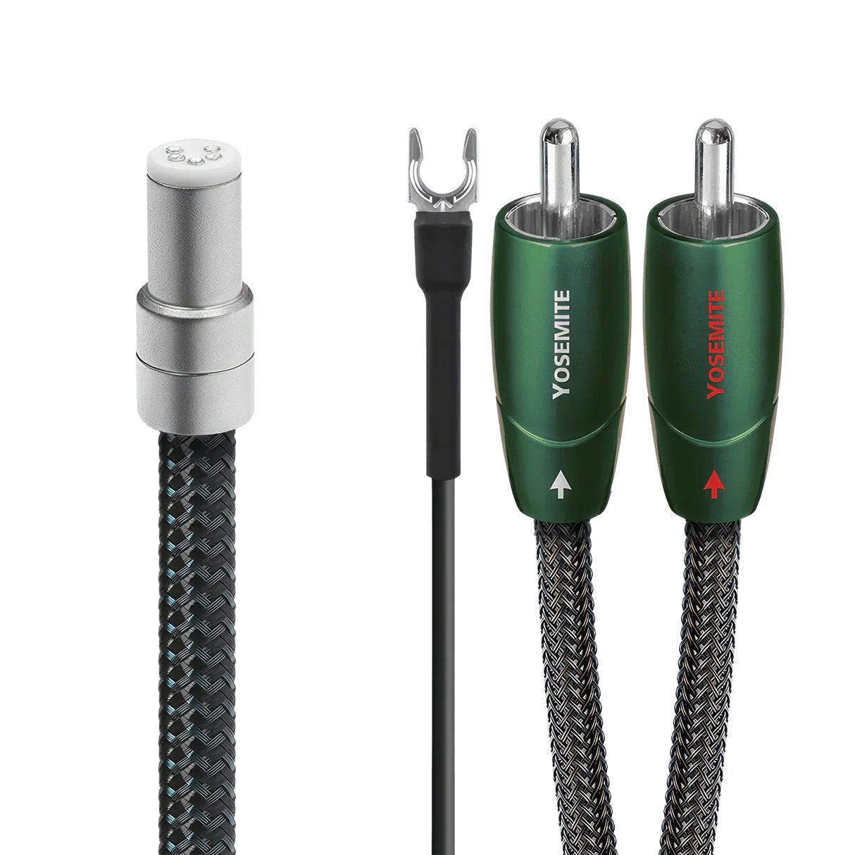 Audioquest Yosemite phono toonarm kabel 1,2m, Ophalen, Zo goed als nieuw, Minder dan 2 meter, Interlink-kabel