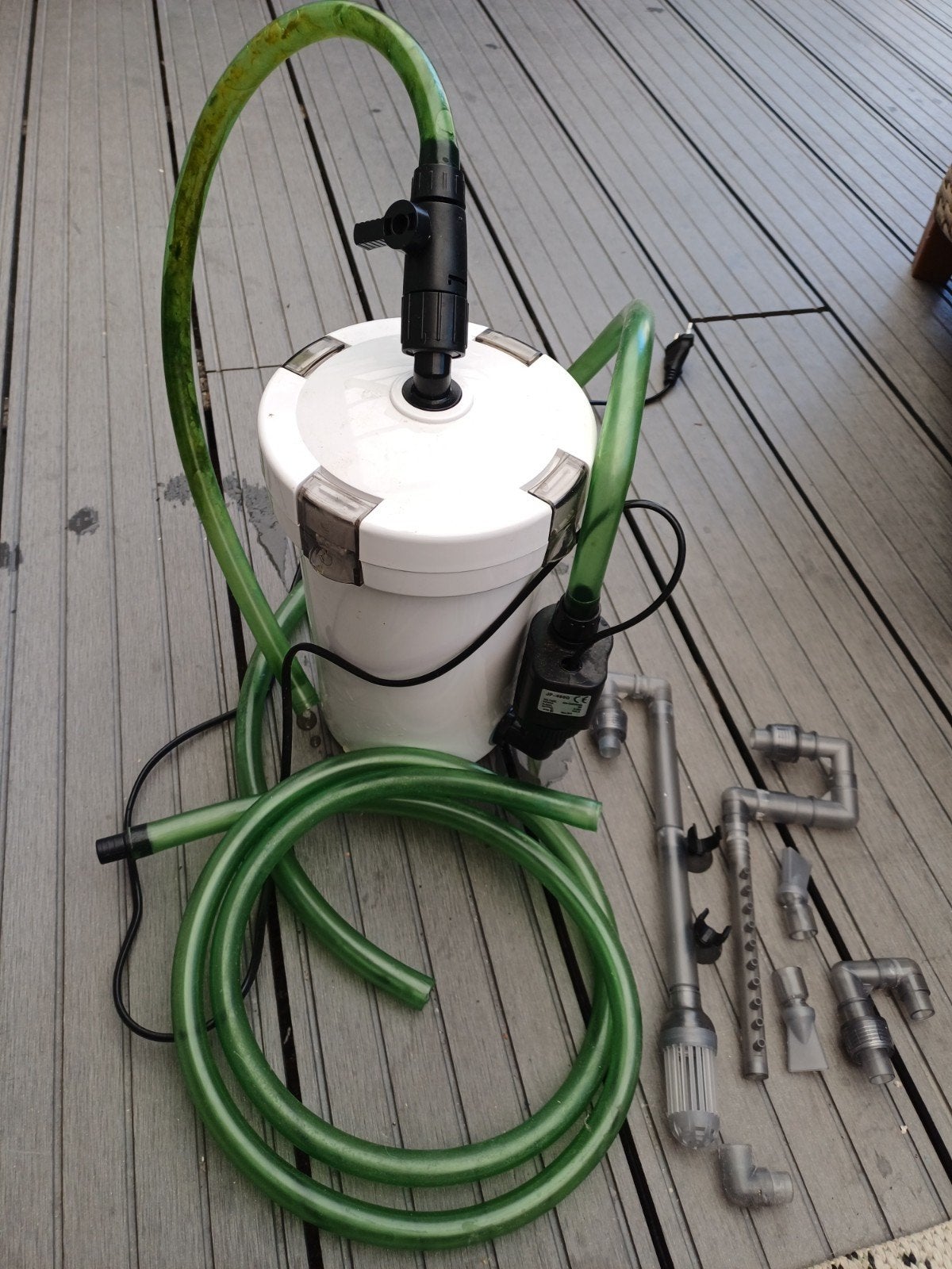 Aquarium buitenfilter, Ophalen of Verzenden, Zo goed als nieuw, Dompelpomp