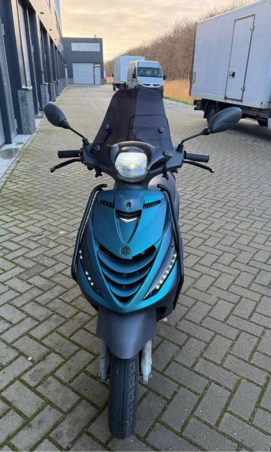 Piaggio Zip 2022 • AUDI LED • Mat Cameleon • 1e eigenaar, Ophalen, Gebruikt, Zip, 49 cc