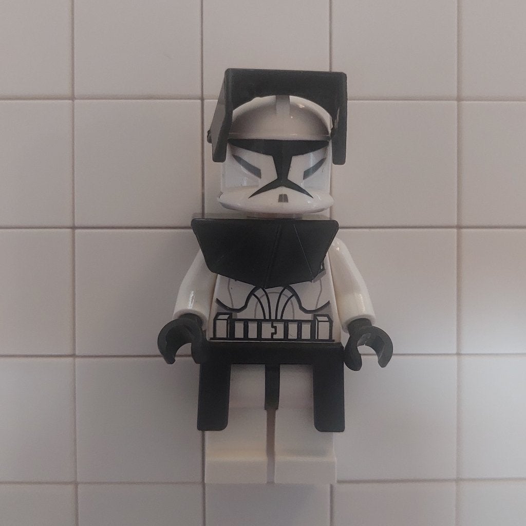 LEGO Star Wars Minifig - Clone Trooper Commander - sw0223, Ophalen of Verzenden, Zo goed als nieuw
