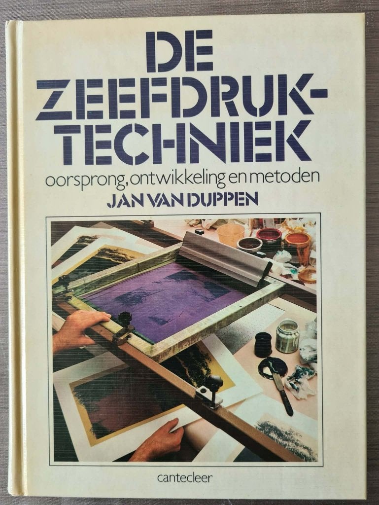 De zeefdruktechniek: oorsprong, ontwikkeling en metoden", Boeken, Ophalen of Verzenden, Alpha, Zo goed als nieuw, Overige niveaus