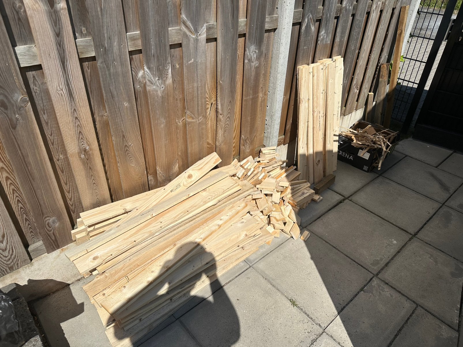 Gratis hout, Ophalen, 1 tot 2 meter, Minder dan 3 meter, Zo goed als nieuw