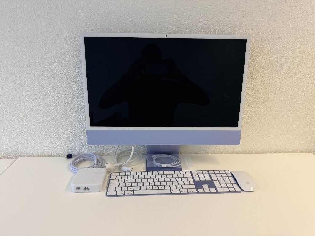 iMac 24-inch, M1, 2021, Ophalen, Zo goed als nieuw, IMac