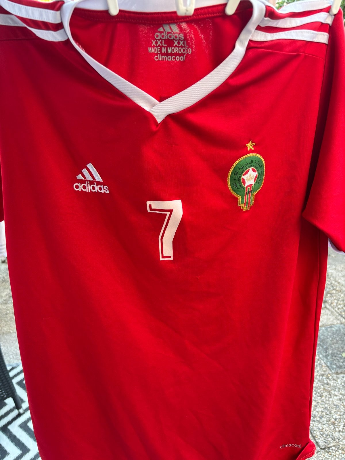 Marokko Voetbalshirt Ziyech #7 - Maat XXL, Ophalen, Overige maten, Zo goed als nieuw, Voetbal