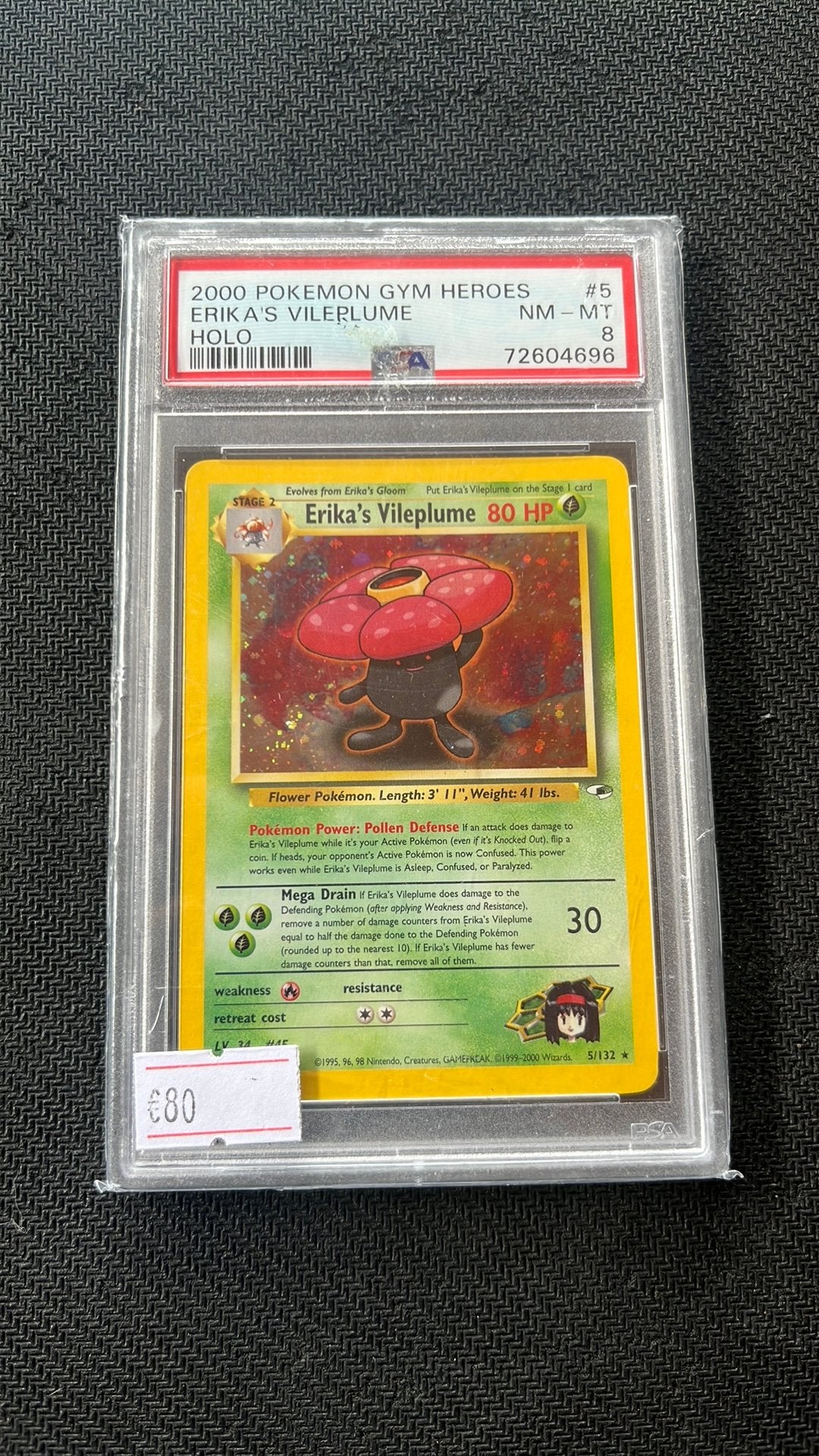 Erika's Vileplume - Pokemon, Ophalen of Verzenden, Zo goed als nieuw