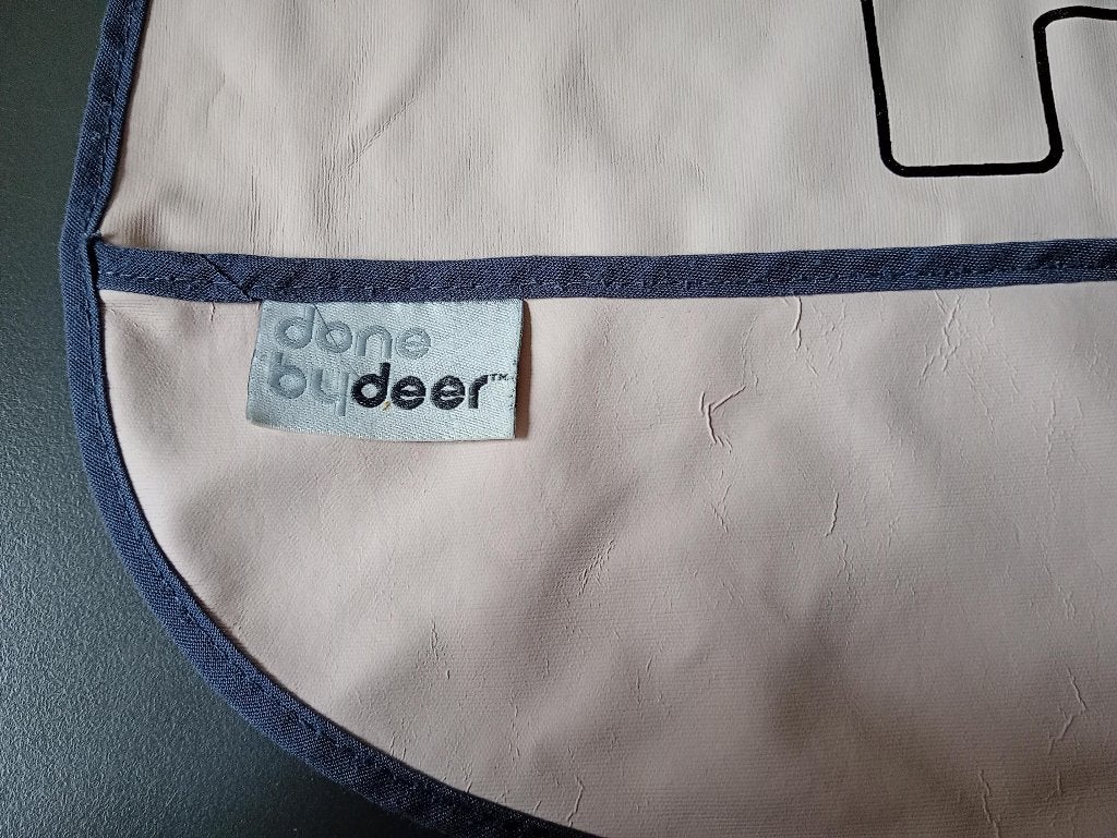 Done byDeer slab met olifant print roze blauw, Ophalen of Verzenden, Gebruikt, Meisje