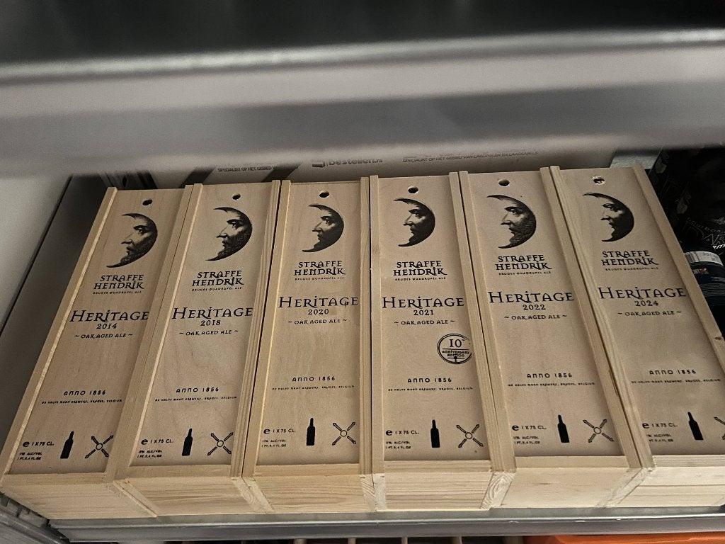 Straffe hendrik heritage 2014, 2018, 2020 t/m 2022 & 2024, Ophalen of Verzenden, Nieuw, Flesje(s), Overige merken