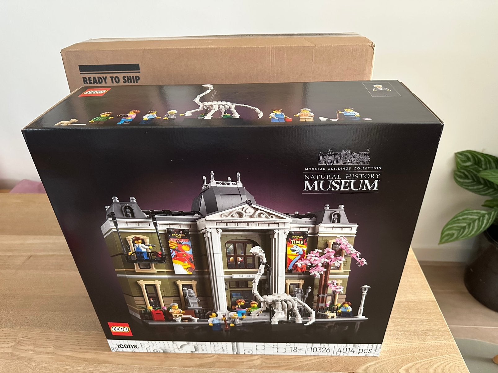 Lego 10326 Natural history museum - nieuw sealed, Nieuw, Ophalen of Verzenden, Icons, Complete set