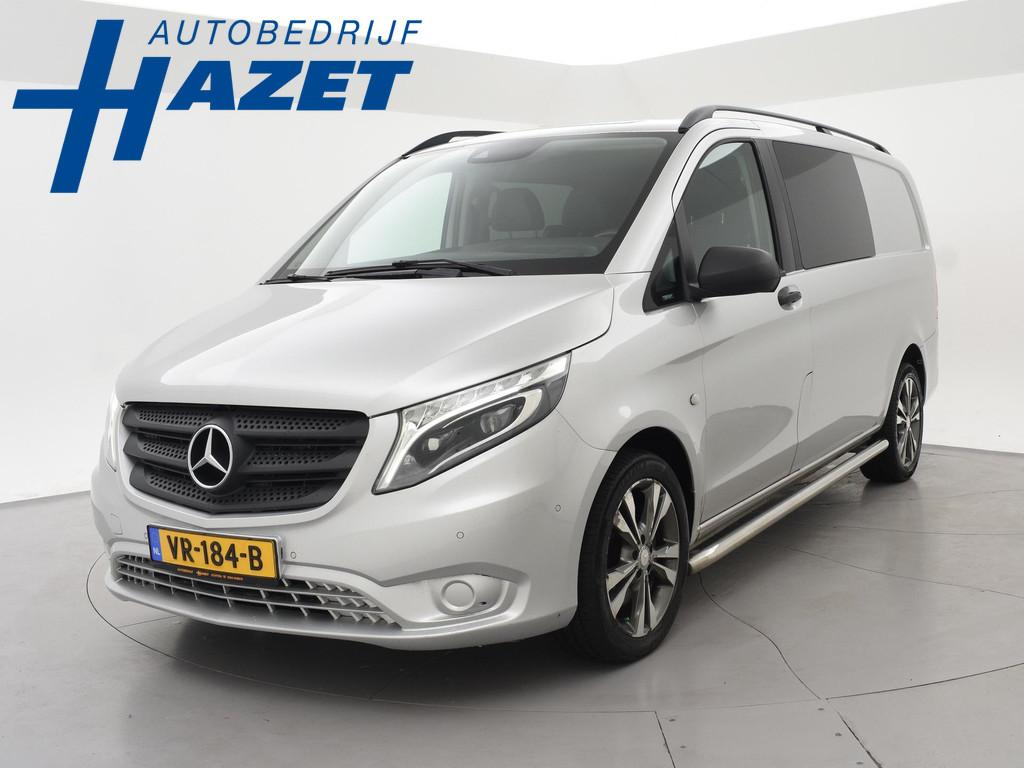 Mercedes-Benz Vito 119 CDI 190 PK AUT. DUBBEL CABINE + CARPL, Auto's, Bestelauto's, Automaat, Gebruikt, Euro 6, 2000 kg