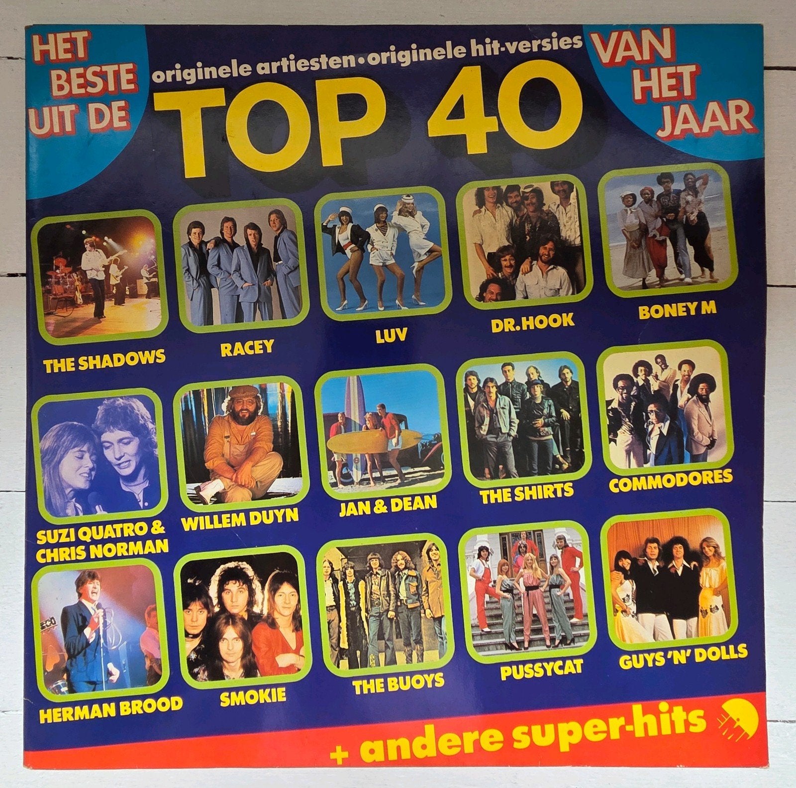 Het Beste Uit De Top 40 Van Het Jaar - Dubbel LP, Gebruikt, Complilatie, Ophalen of Verzenden, Pop