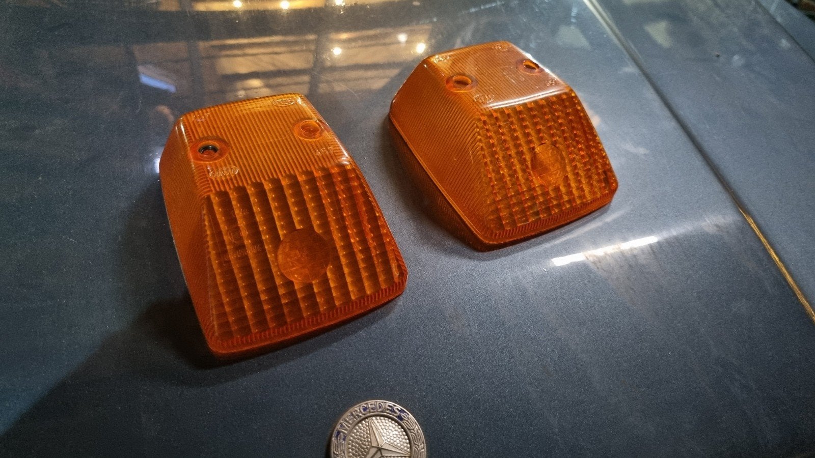 Knipperlicht glaasjes mercedes g klasse w460 w463, Ophalen of Verzenden, Gebruikt, Mercedes-Benz