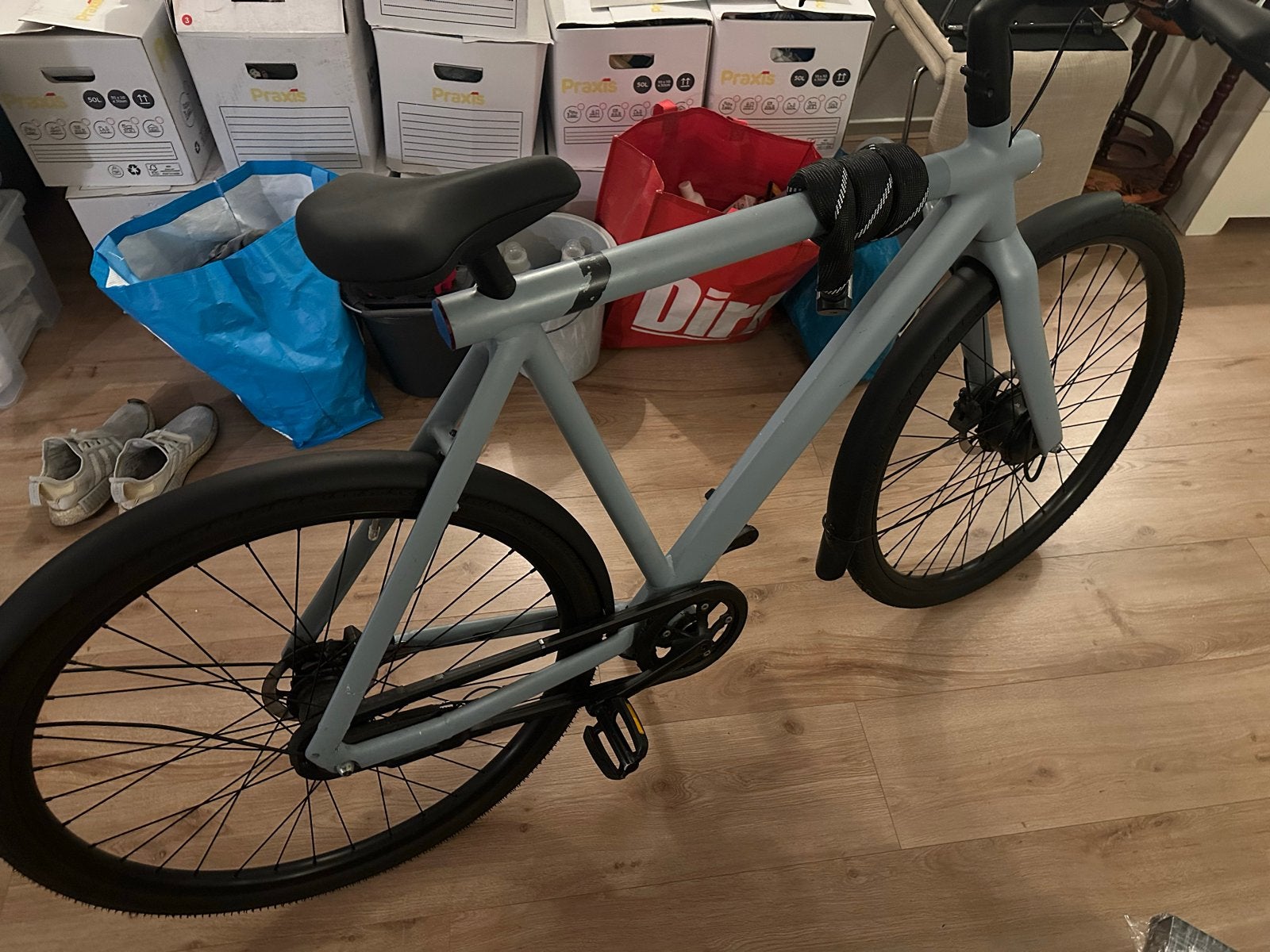 VanMoof S3 | Lichtblauw | ~2145 km | error- en schadevrij