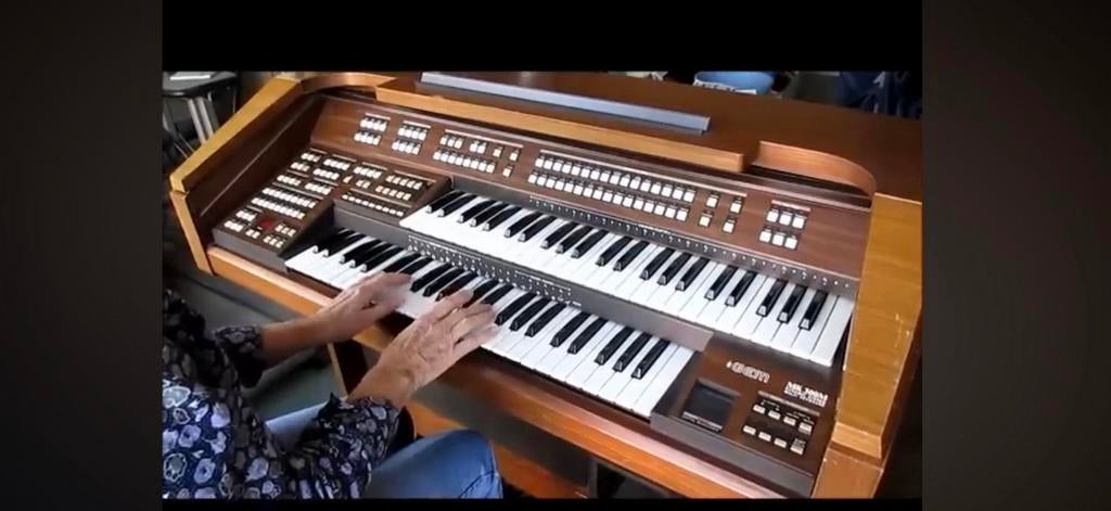 Elektrisch Orgel GEM MK 300 - Werkt goed, onderhoud nodig, Muziek en Instrumenten, Orgels, Ophalen, Gebruikt, 2 klavieren, Orgel