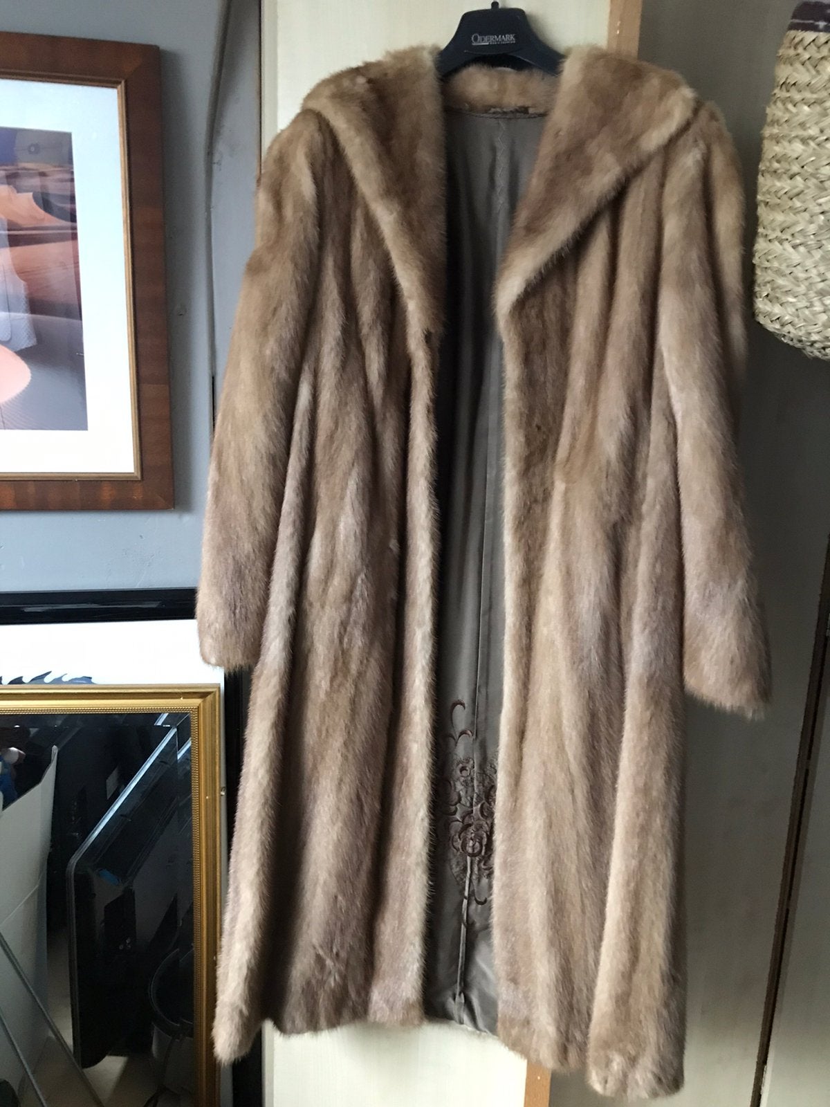 Jas bond lammy coat warm echt bont warme jas l xl, Ophalen of Verzenden