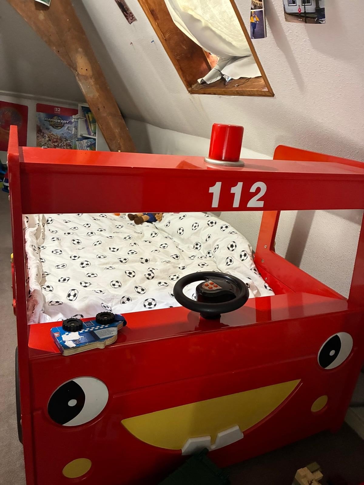 kinderbed voor jongens/ meiden, Ophalen of Verzenden, Gebruikt, 180 cm of meer, 85 tot 100 cm