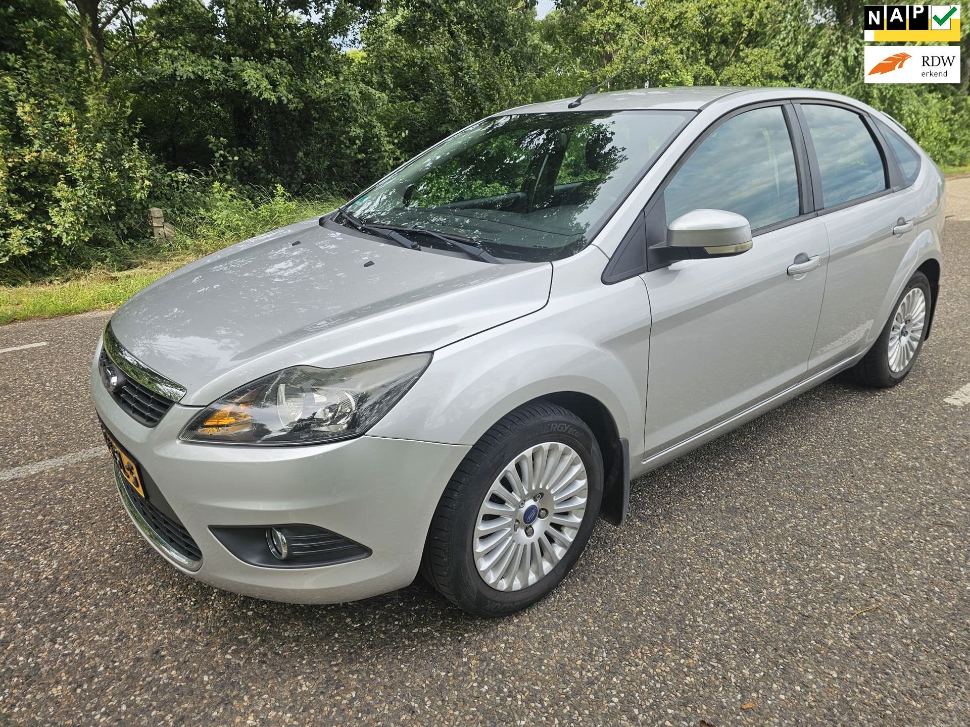 Ford Focus 1.6 Titanium, 1596 cc, 4 cilinders, 620 kg, 49 €/maand