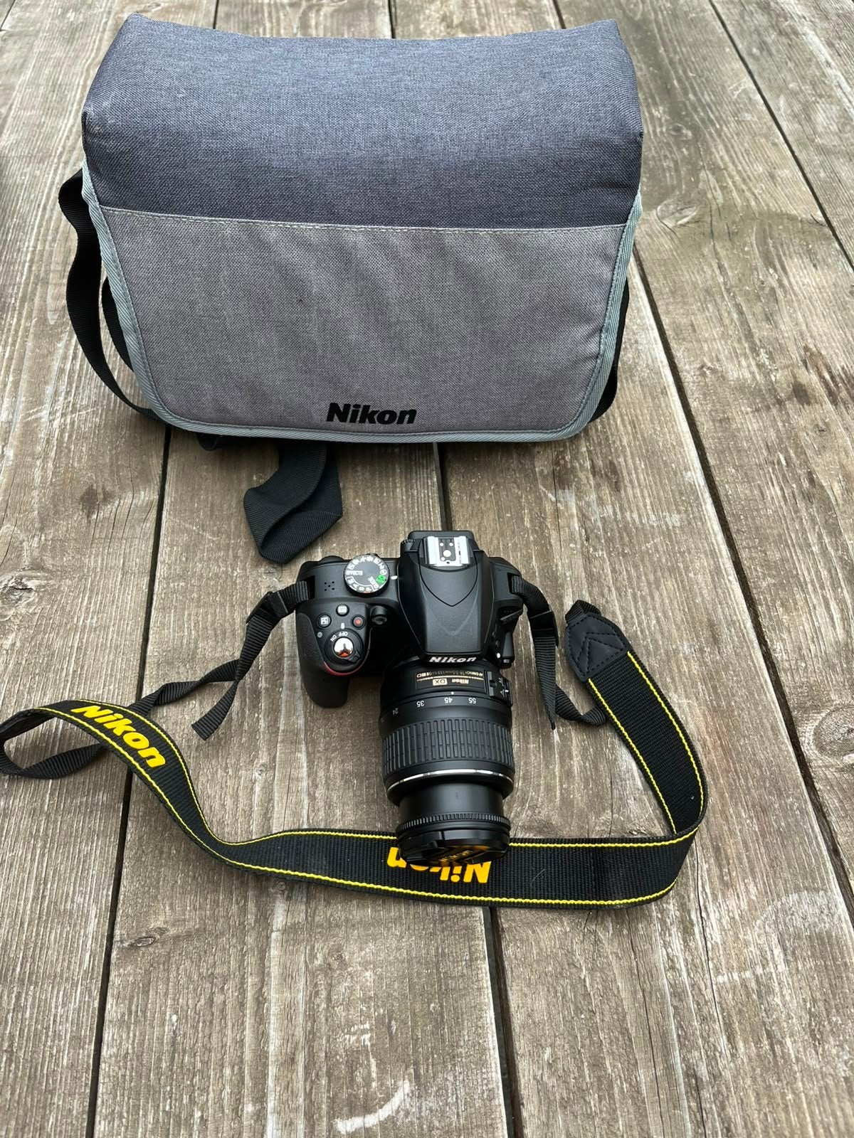 Nikon D3300 Spiegelreflexcamera met tas en accessoires, Spiegelreflex, Cameratas, Zo goed als nieuw, Nikon
