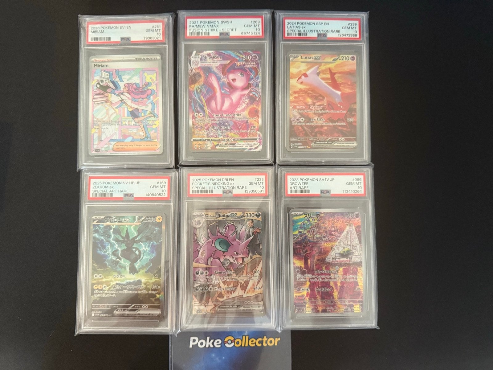 PSA 10 Slabs - Pokemon TCG, Hobby en Vrije tijd, Verzamelkaartspellen | Pokémon, Ophalen, Zo goed als nieuw, Meerdere kaarten