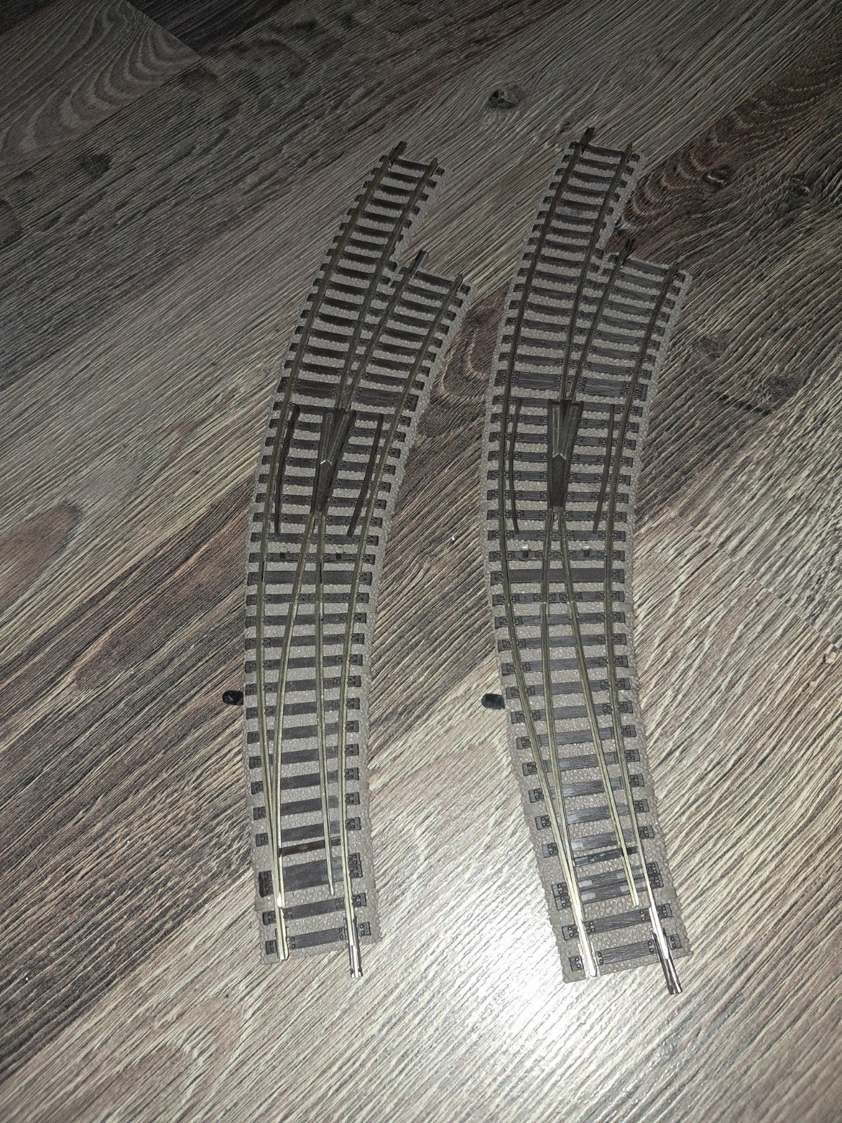 Fleischmann Profi 6175 gebogen wissels rechts (2 stuks), Ophalen of Verzenden, Gebruikt, Rails, Fleischmann