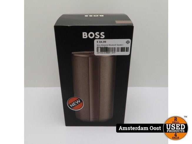 Boss Elemental Bluetooth Speaker | Nieuw in Doos, Hugo Boss, Nieuw, Support@hugoboss.com, Dieselstr. 12
72555 Metzingen
Germany